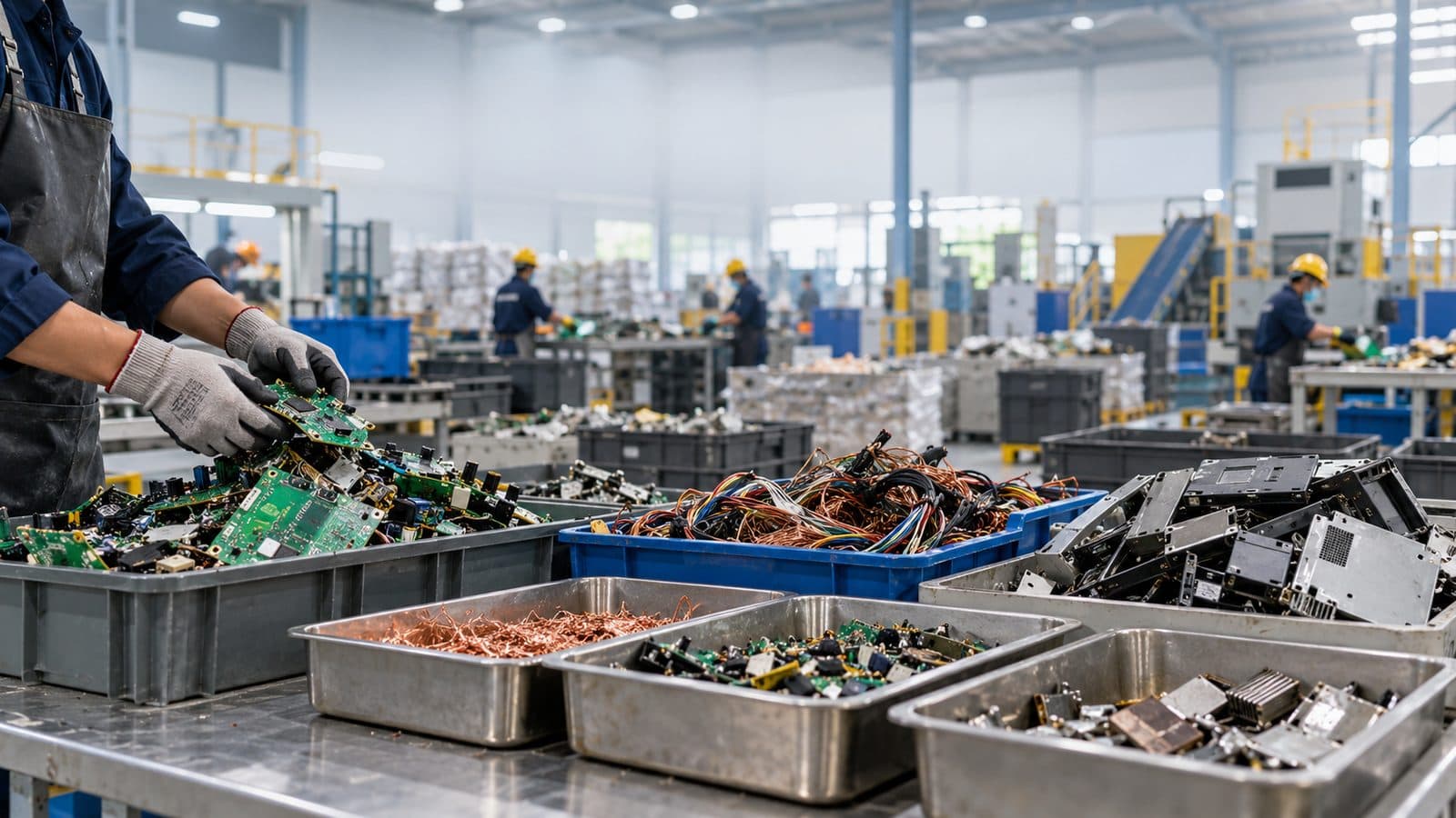 Editorial image for ₹22 a Kg Is the Number That Keeps India's Formal E-Waste Recyclers Alive. The Country's Biggest Electronics Brands Are Fighting to Scrap It.