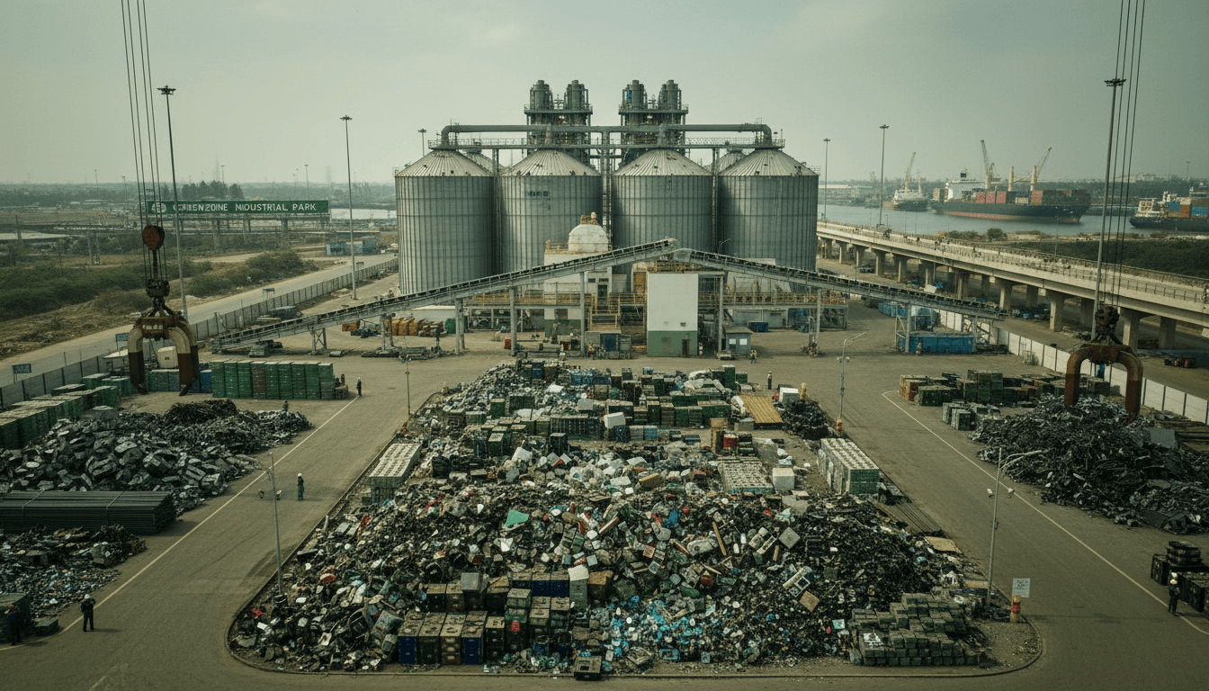 Editorial image for “How BRICS Is Turning Indian Scrap Into Strategic Infrastructure”, illustrating steel.