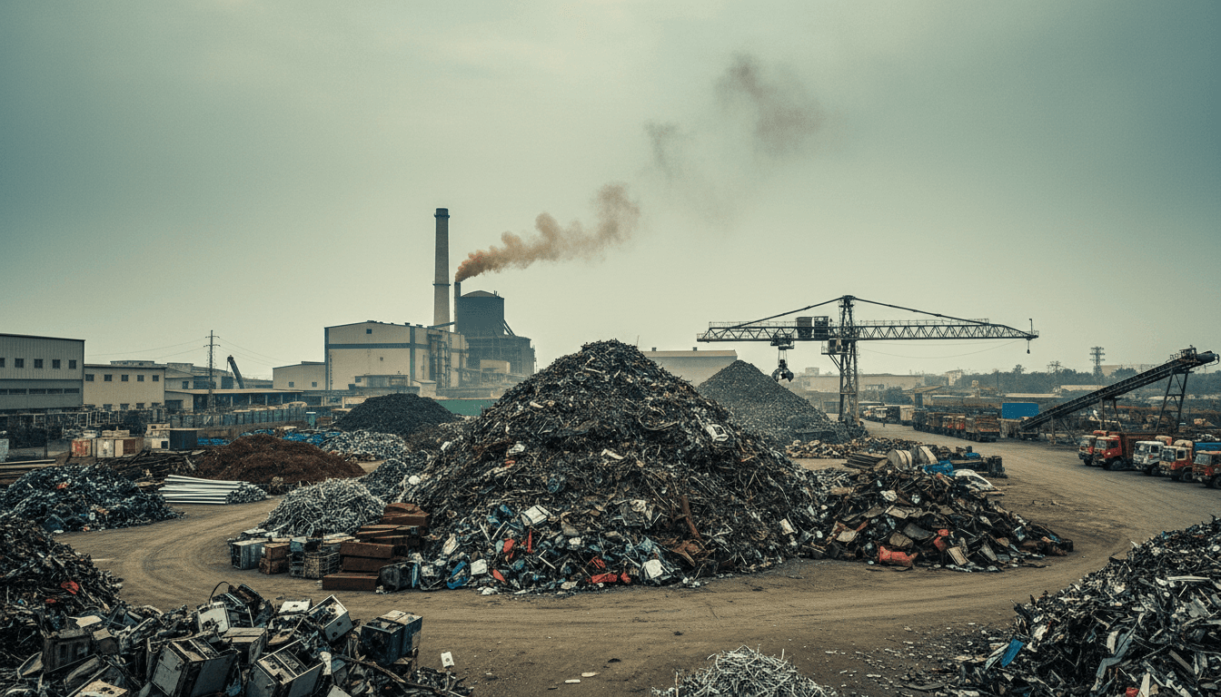 Editorial image for “India Needs 500 Million Tonnes of Steel by 2047. Half of It Will Come From Your Scrap.”, illustrating ferrous.