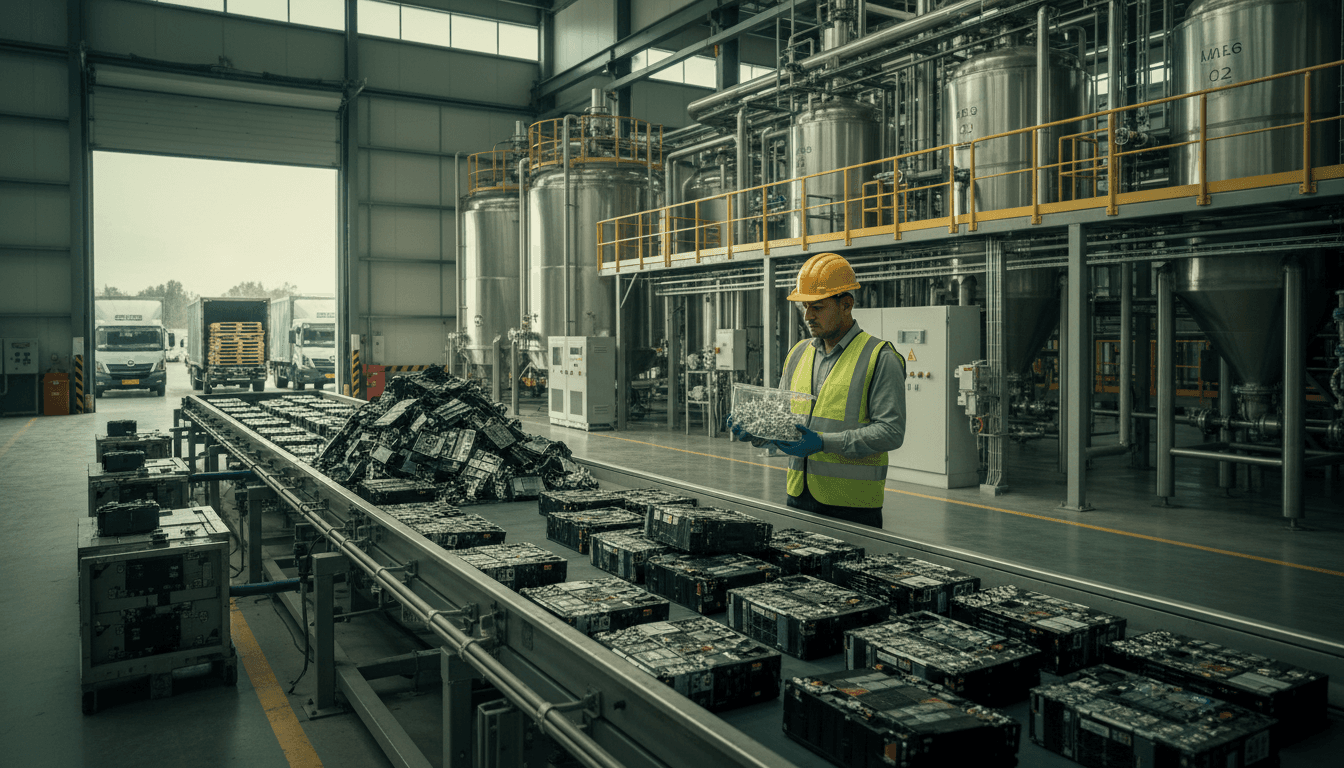Editorial image for “India's Lithium Rush: Private Firms Forge New Supply Chain, Turning Battery Scrap into Gold”, illustrating lithium-ion.