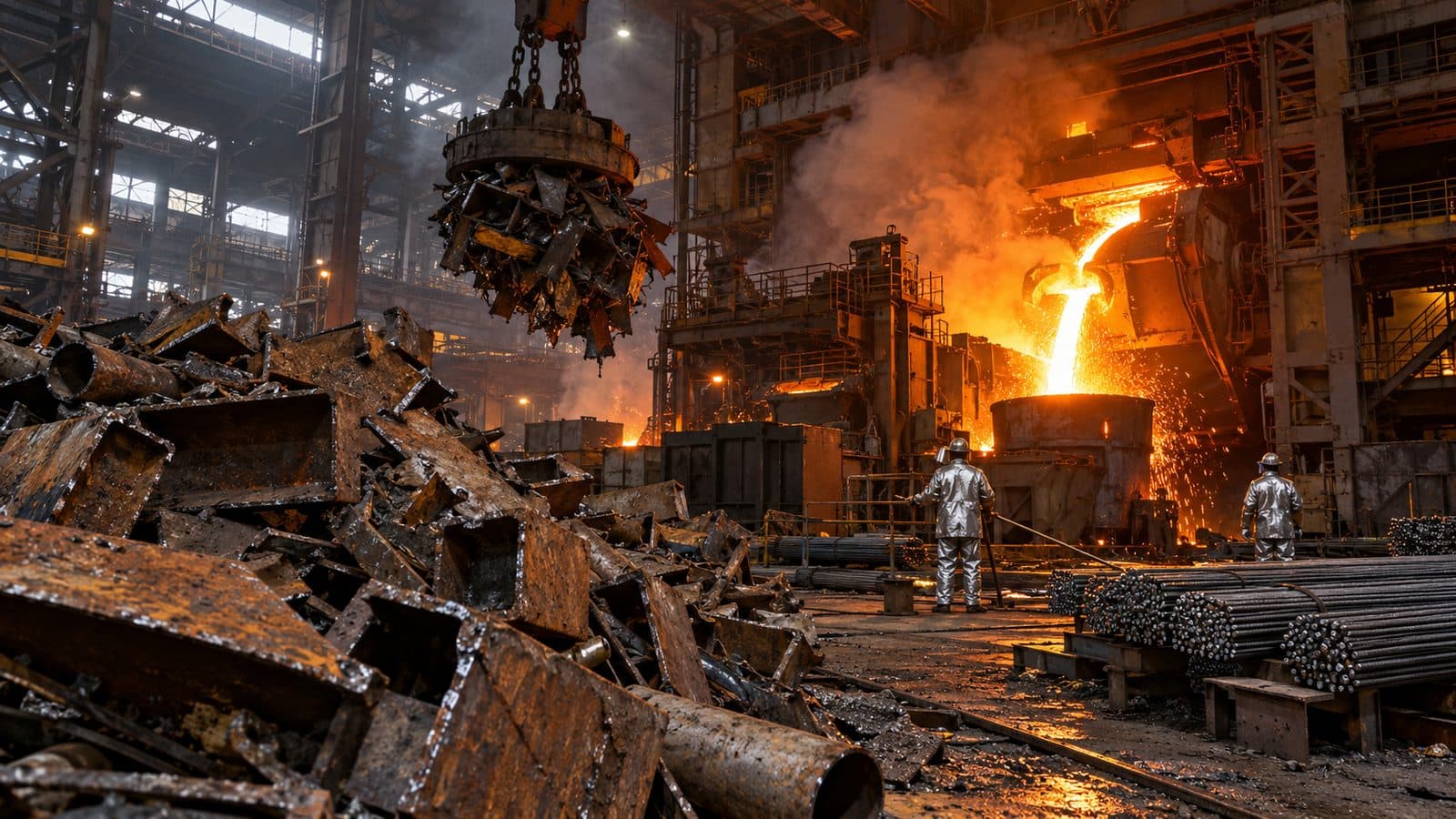 Editorial image for India Used 7.5% More Steel in April to September 2026, but Production Grew Only 2.9%. What the Gap Means for Scrap