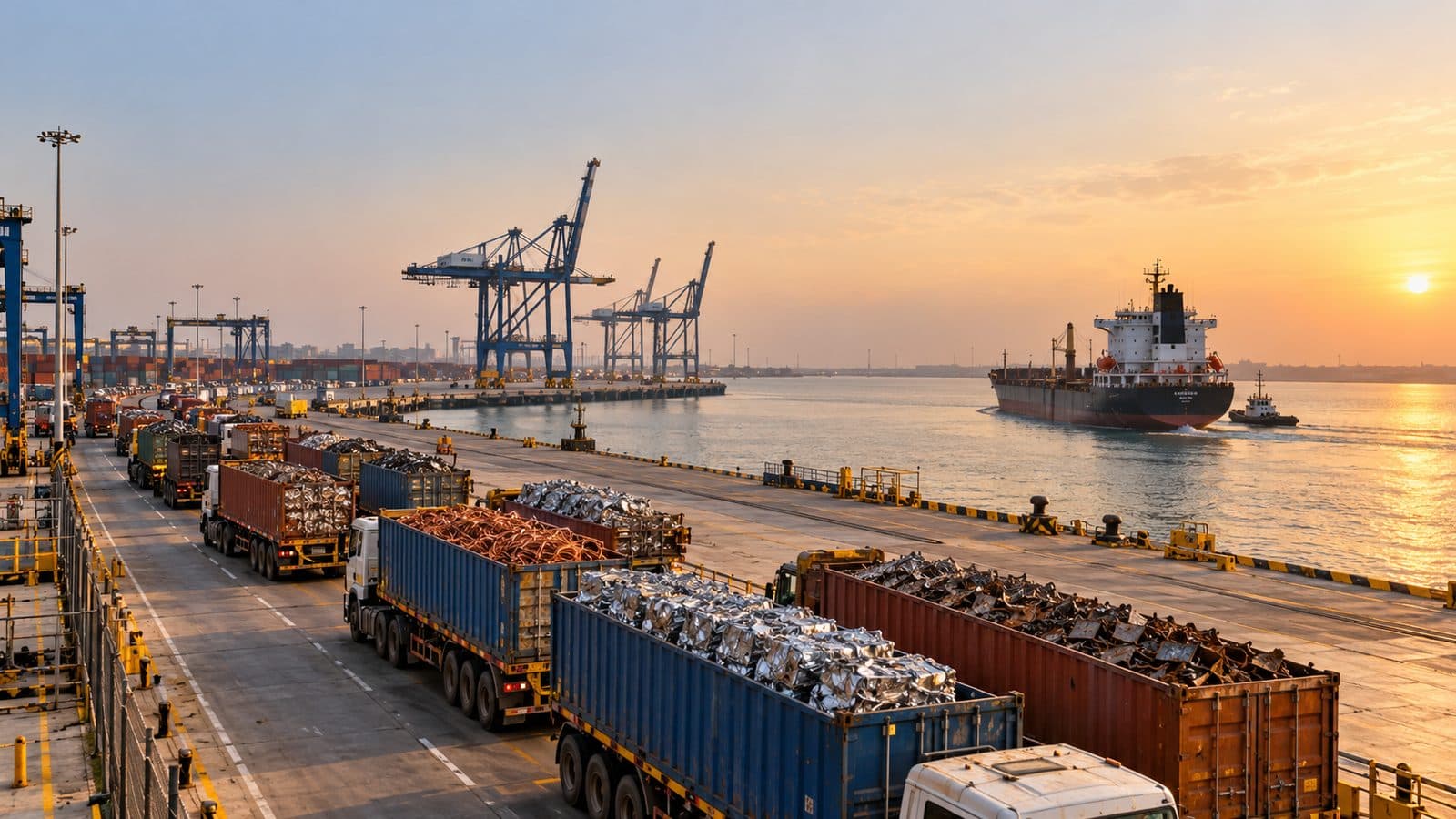 Editorial image for India Widened the Fast Lane for Imported Metal Scrap on 21 October. Europe Fills a Third of That Lane, and It Is Preparing to Leave.