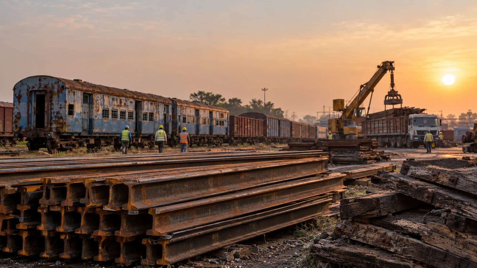 Editorial image for Indian Railways Sold ₹425 Crore of Scrap in Under Three Weeks, Most of the Government's ₹491 Crore Drive Total. Here Is What Is in the Lots.